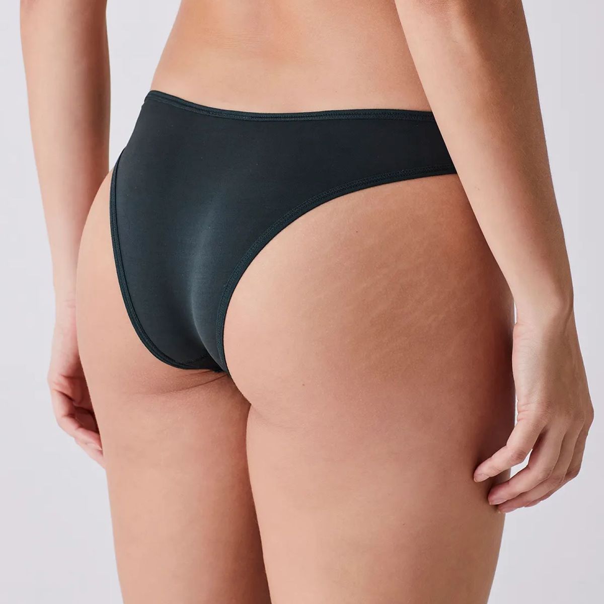 LIZ - Calzón Tanga con encaje y cintura doble Lovely 50552