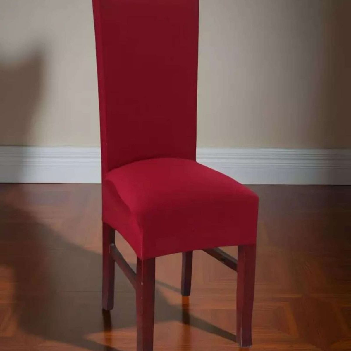 GENERICO - SET DE 6 FUNDAS LISAS ELASTICADAS DE SILLAS