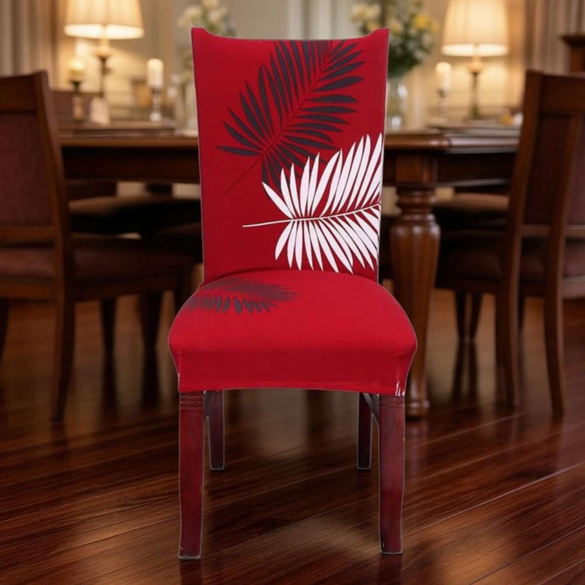 GENERICO - SET DE 6 FUNDAS LISAS ELASTICADAS DE SILLAS