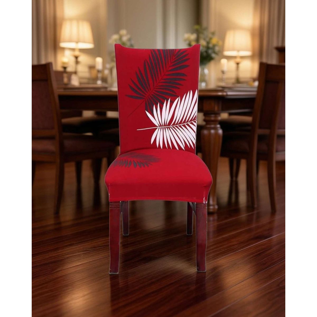 GENERICO - SET DE 6 FUNDAS LISAS ELASTICADAS DE SILLAS