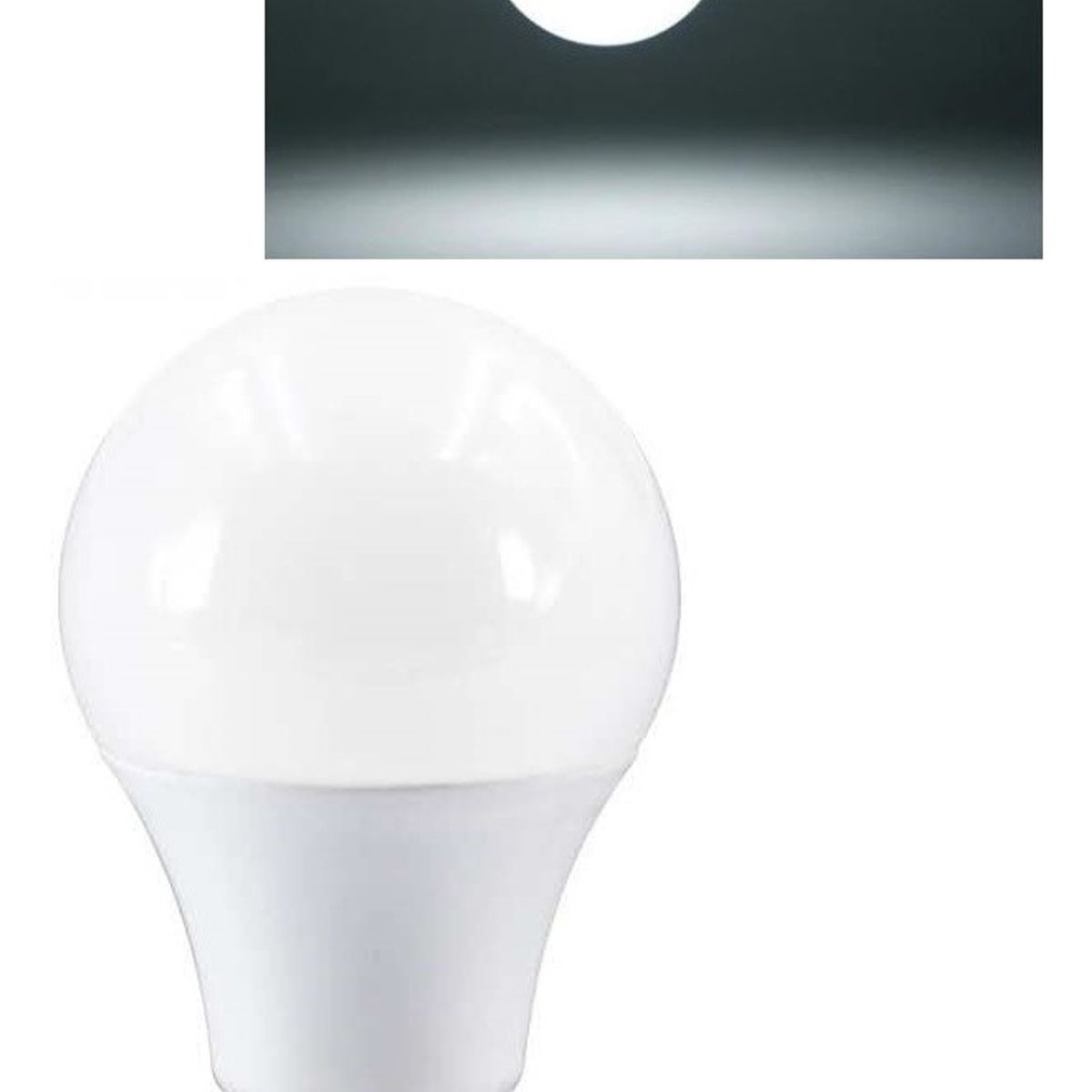 GENERICO - X5 Bombilla Ampolleta Led 12w E27 Ahorro Energía Luz Fria Blanco Frío-003289 B13