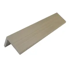 DOER - Esquinero L para Wallpanel WPC Gris Ártico, 3X3X240CM