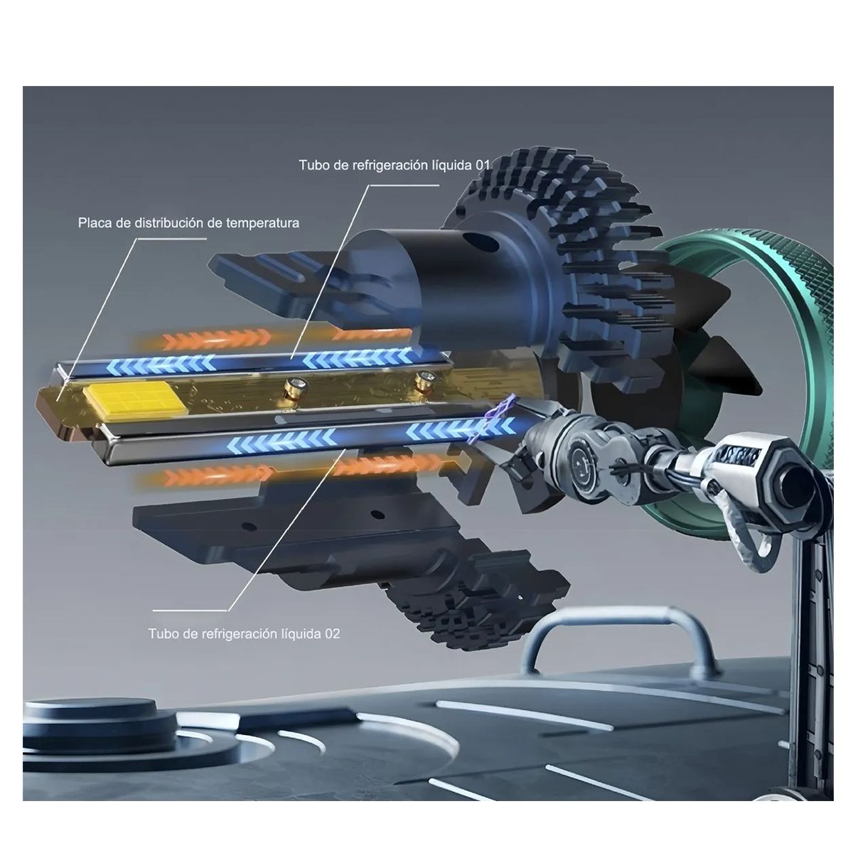 EVERSO - Kit Luces Ampolleta Led Auto H4 Impermeable Ip68 6500k