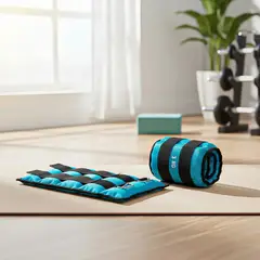 GENERICO - Pesas Para Tobillos Set Pesas Tobillo 6kg Pesas Tobilleras Celeste