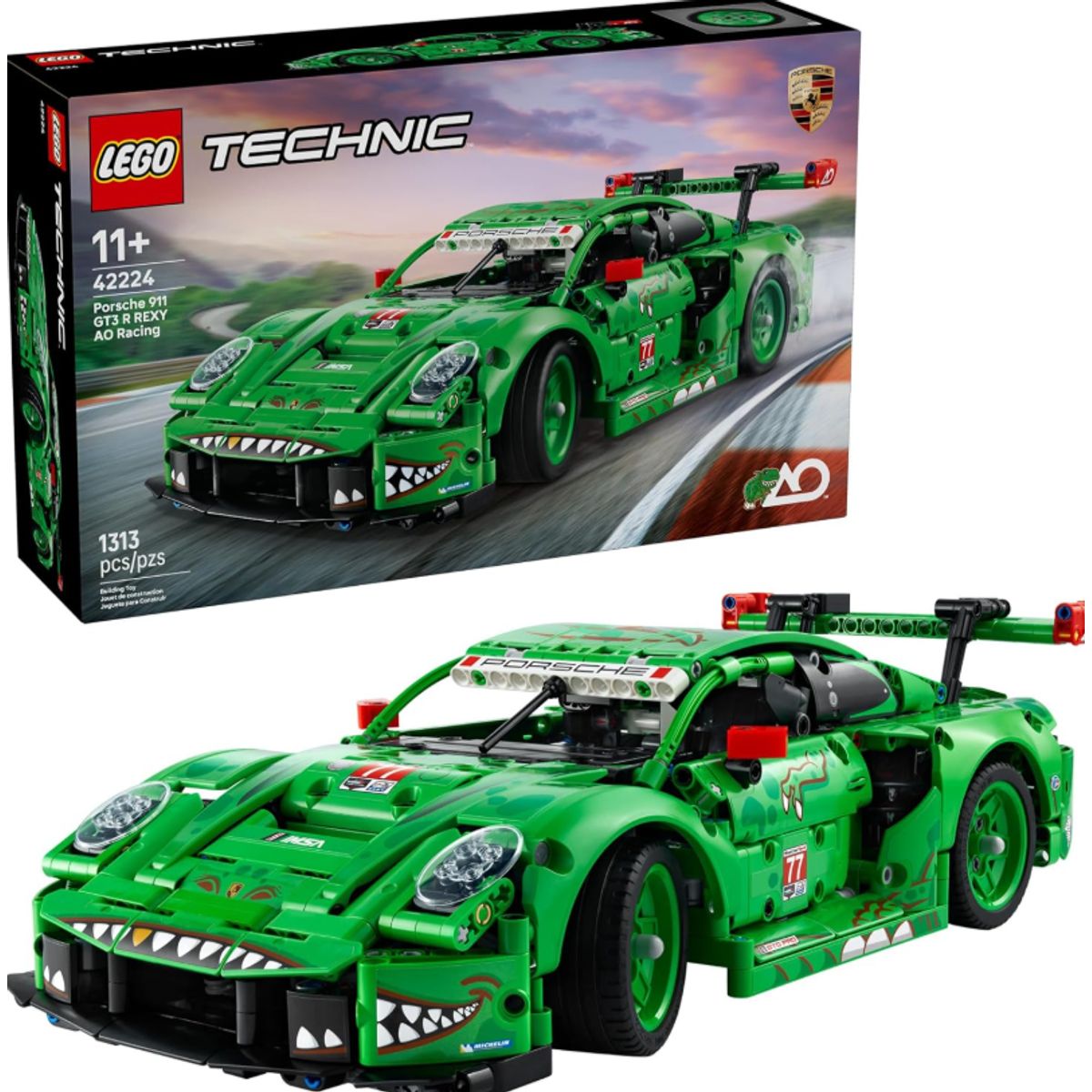 LEGO - LEGO Technic Porsche 911 GT3 R REXY AO Racing Car 42224