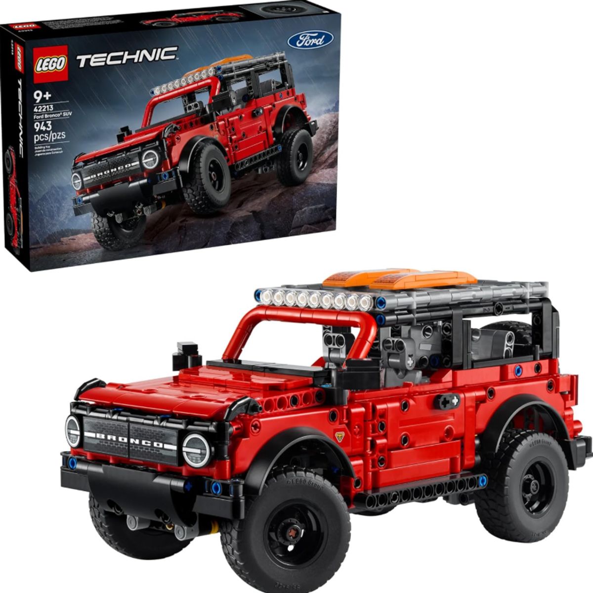 LEGO - LEGO Technic Ford Bronco SUV Kids Toy Car Building Set 42213
