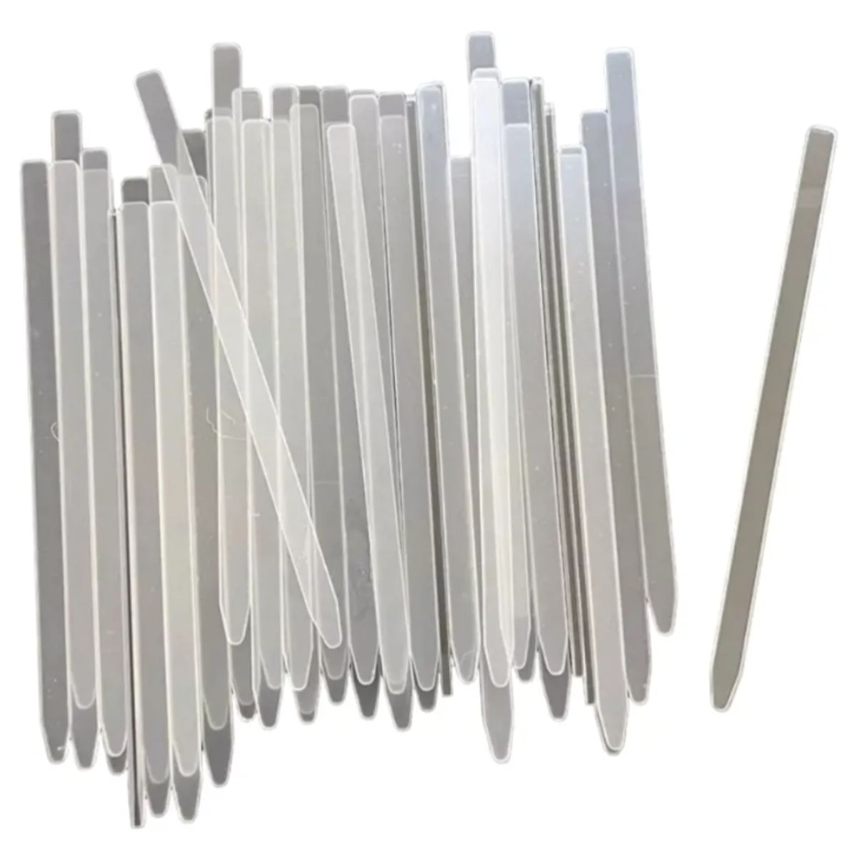 GENERICO - Palitos De Acrílico Para Toppers Pack 100 Unidades Liso