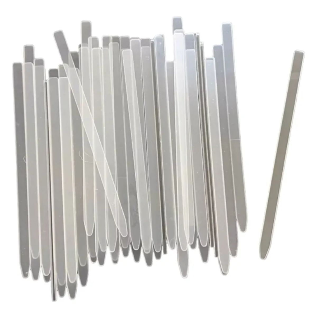 GENERICO - Palitos De Acrílico Para Toppers Pack 100 Unidades Liso