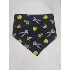 EL MUNDO DE EMMA - Bandana mascota animada negra talla XXS