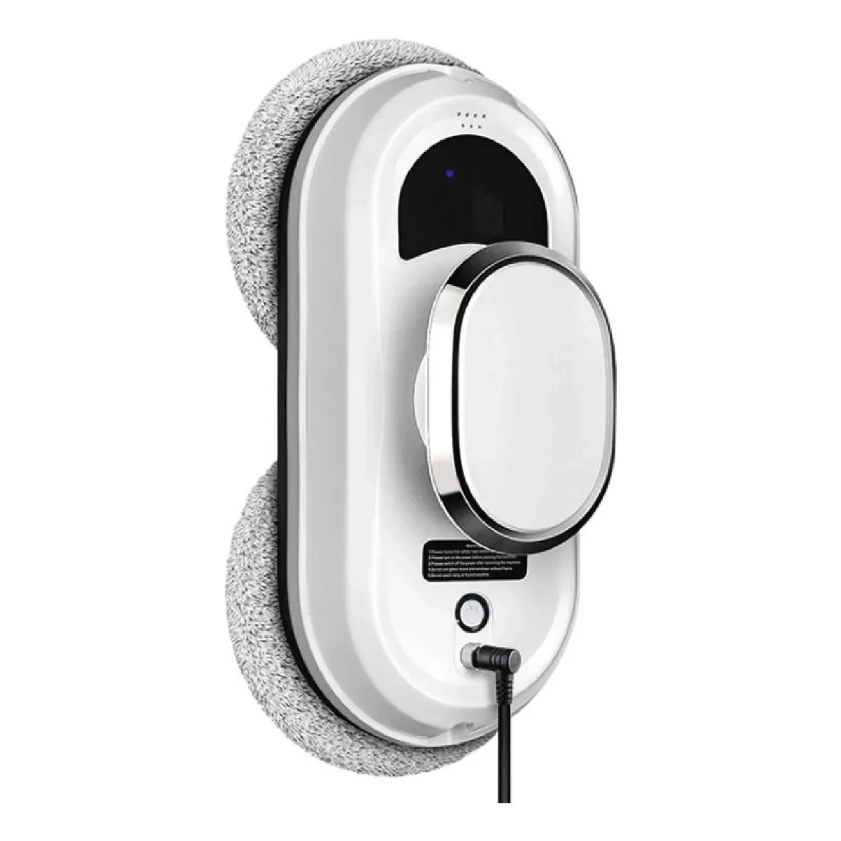 GENERICO - Limpiador De Ventanas Inteligente Con Control Remoto Sistema De Seguridad Con Cuerda Ideal Para Departamentos