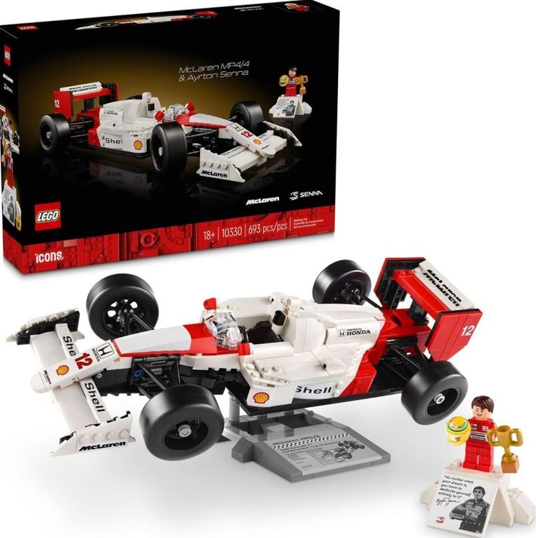 Icons McLaren MP44 & Ayrton Senna