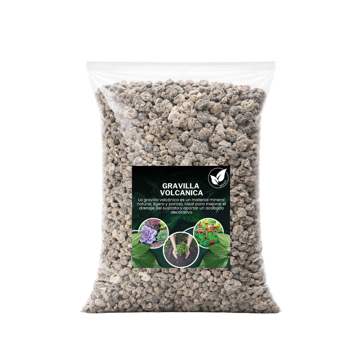 GENERICO - Sustrato Gravilla Volcanica 3 Litros