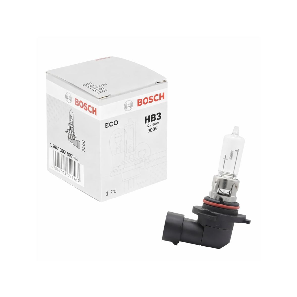 BOSCH - Ampolleta Eco HB3 9005 12v 60w
