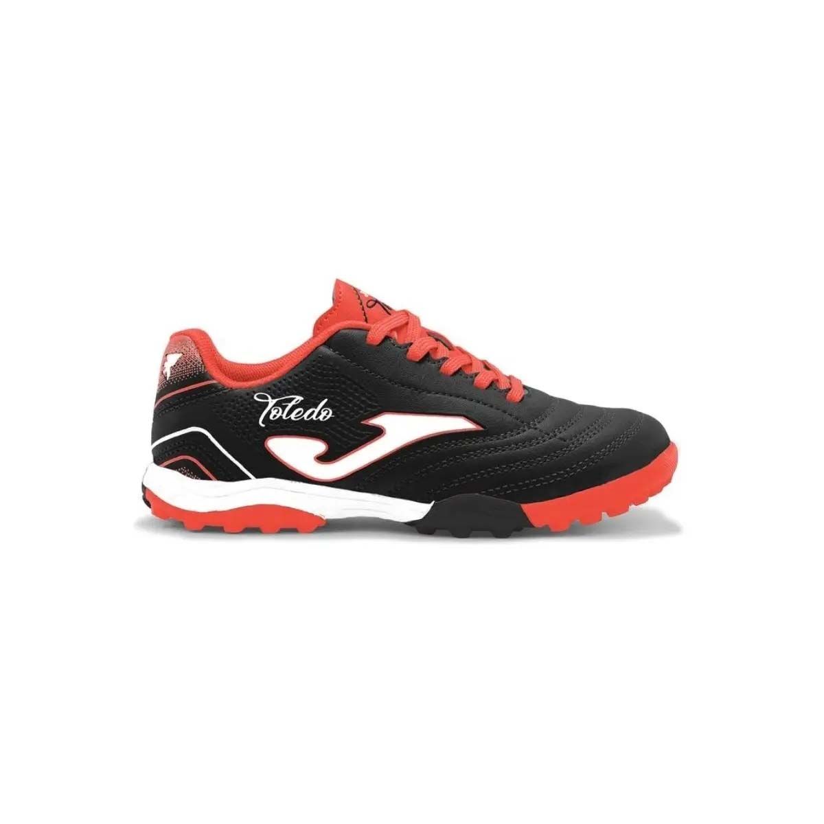 JOMA - Zapatilla Futbolito Unisex JOMA Toledo JR 2601 turf negro