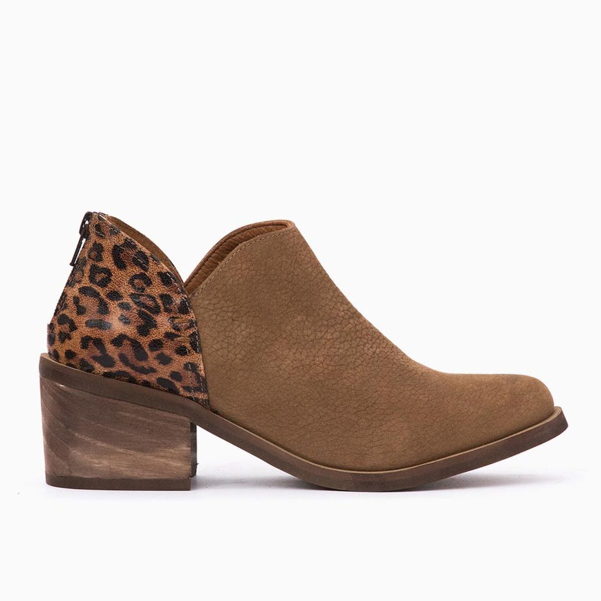 GIANI DAFIRENZE - Botin Cuero Mujer Vinago Camel Print