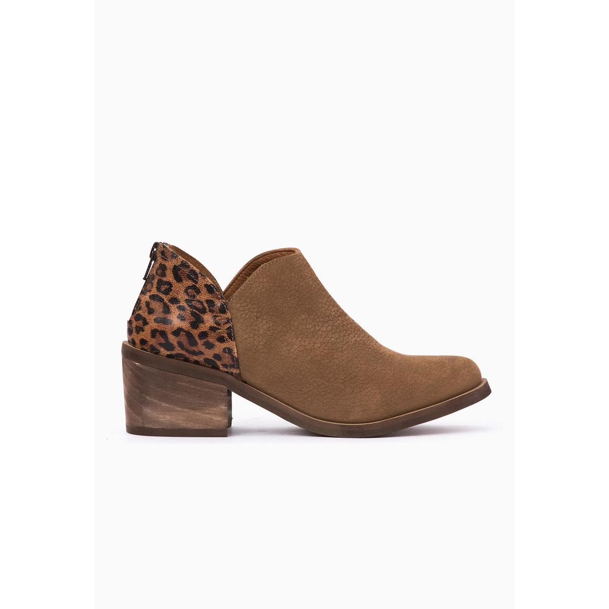 GIANI DAFIRENZE - Botin Cuero Mujer Vinago Camel Print
