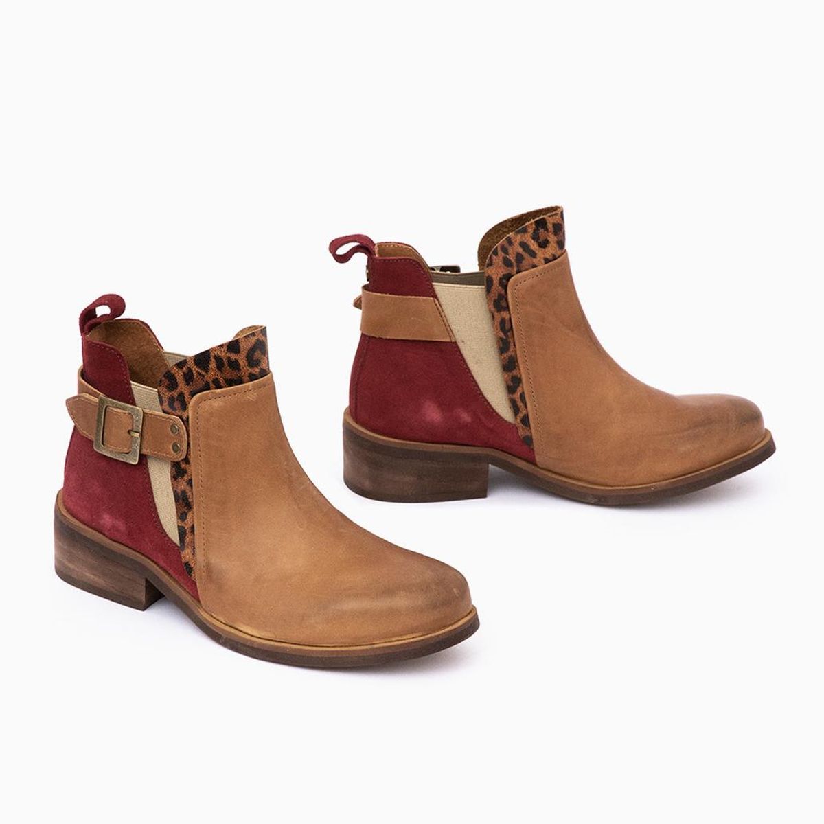 GIANI DAFIRENZE - Botin Mujer / Angu Print Camel