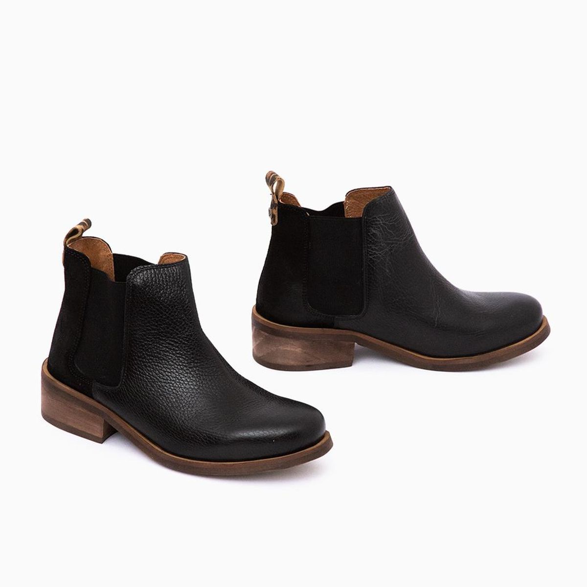 GIANI DAFIRENZE - Botin Cuero Mujer Tina Negro