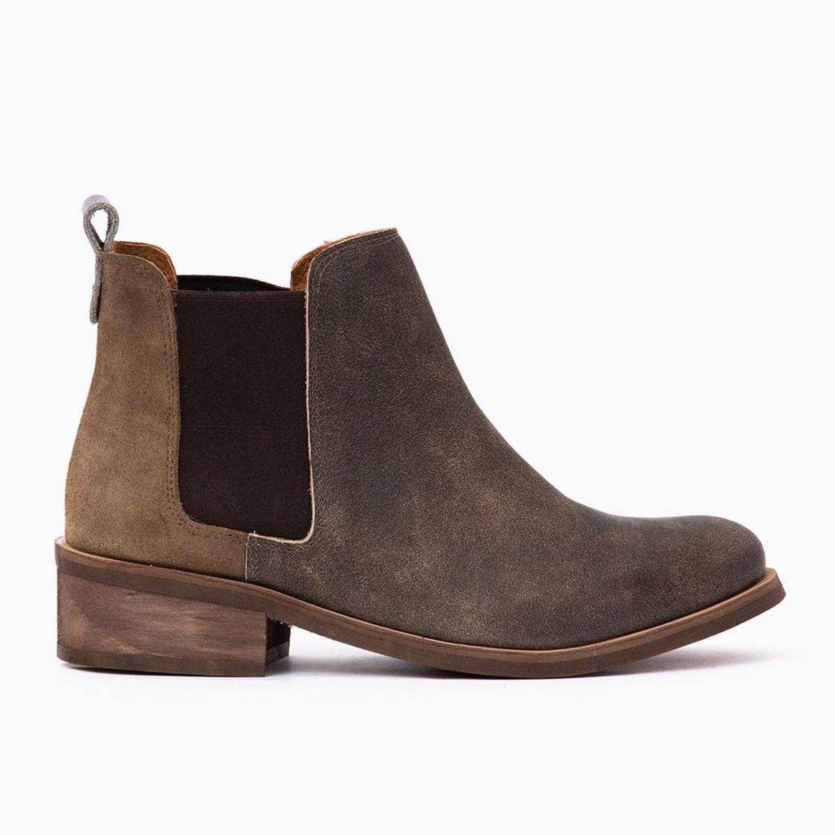 GIANI DAFIRENZE - Botin Cuero Mujer Tina Gris Taupe
