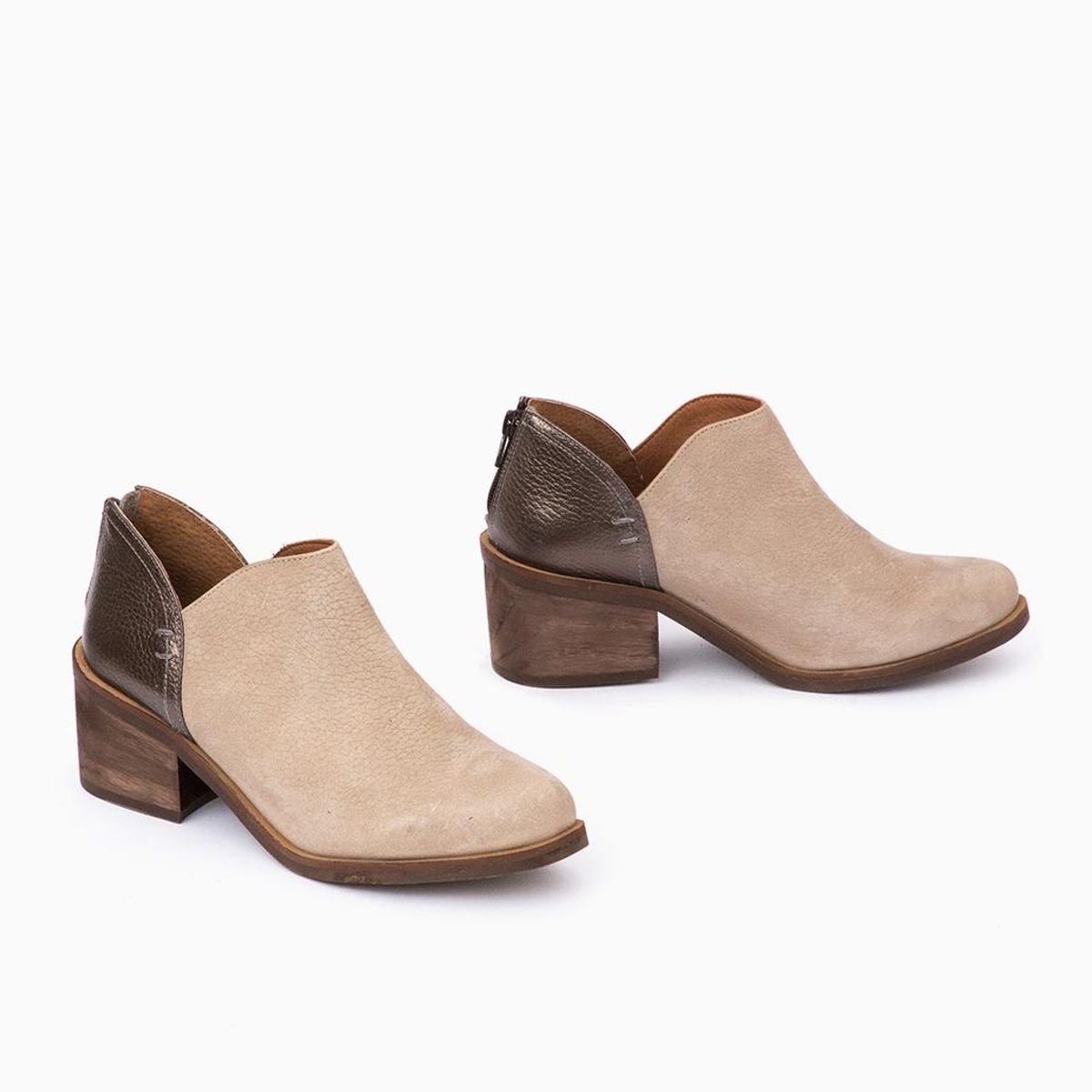 GIANI DAFIRENZE - Botin Mujer / Vinago Beige Metalico