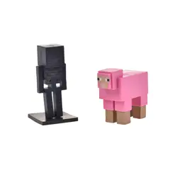 MINECRAFT - Set 2 Figuras 6 Cms Toppeez - Esqueleto De Wither