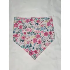 EL MUNDO DE EMMA - Bandana mascota flores rosa talla M