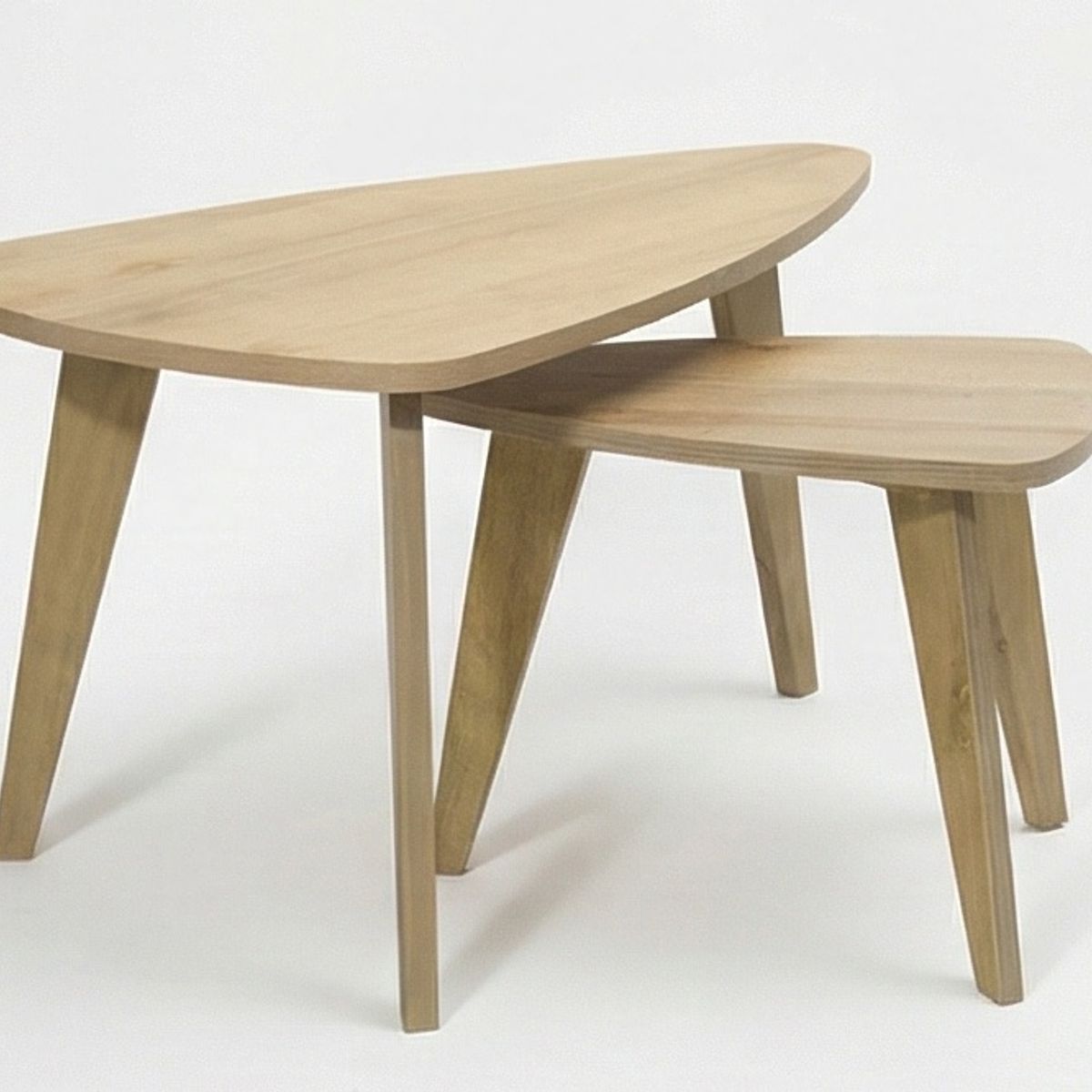 HOME MOBILI - Juego Mesas de Centro Forma Gota Copenhague