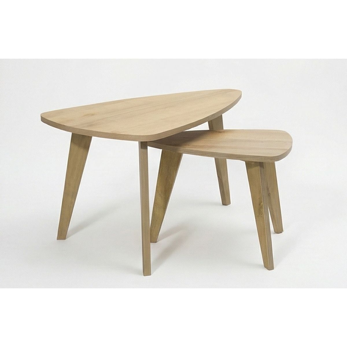 HOME MOBILI - Juego Mesas de Centro Forma Gota Copenhague