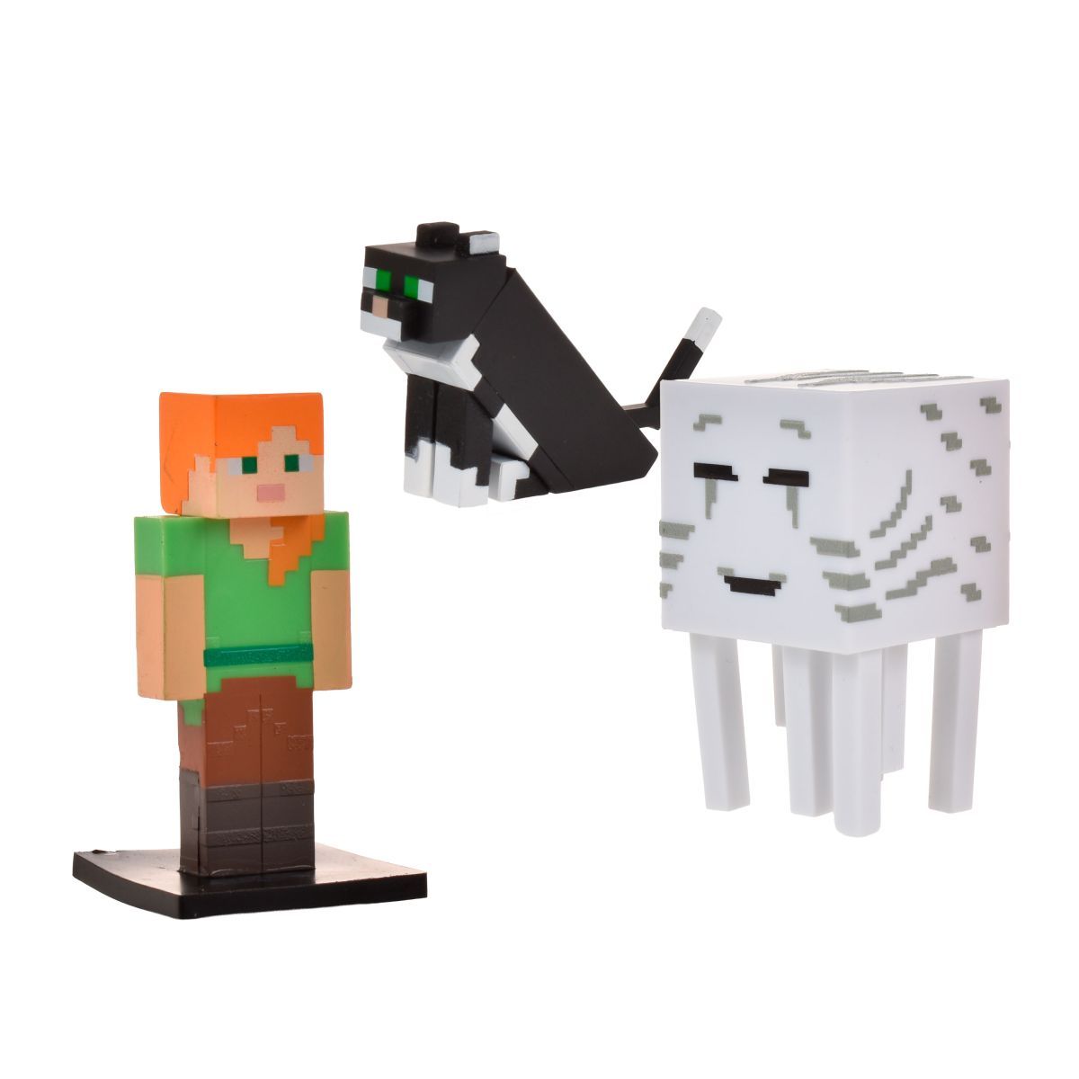 MINECRAFT - Set 3 Figuras 6 Cms Toppeez Minecraft - Alex