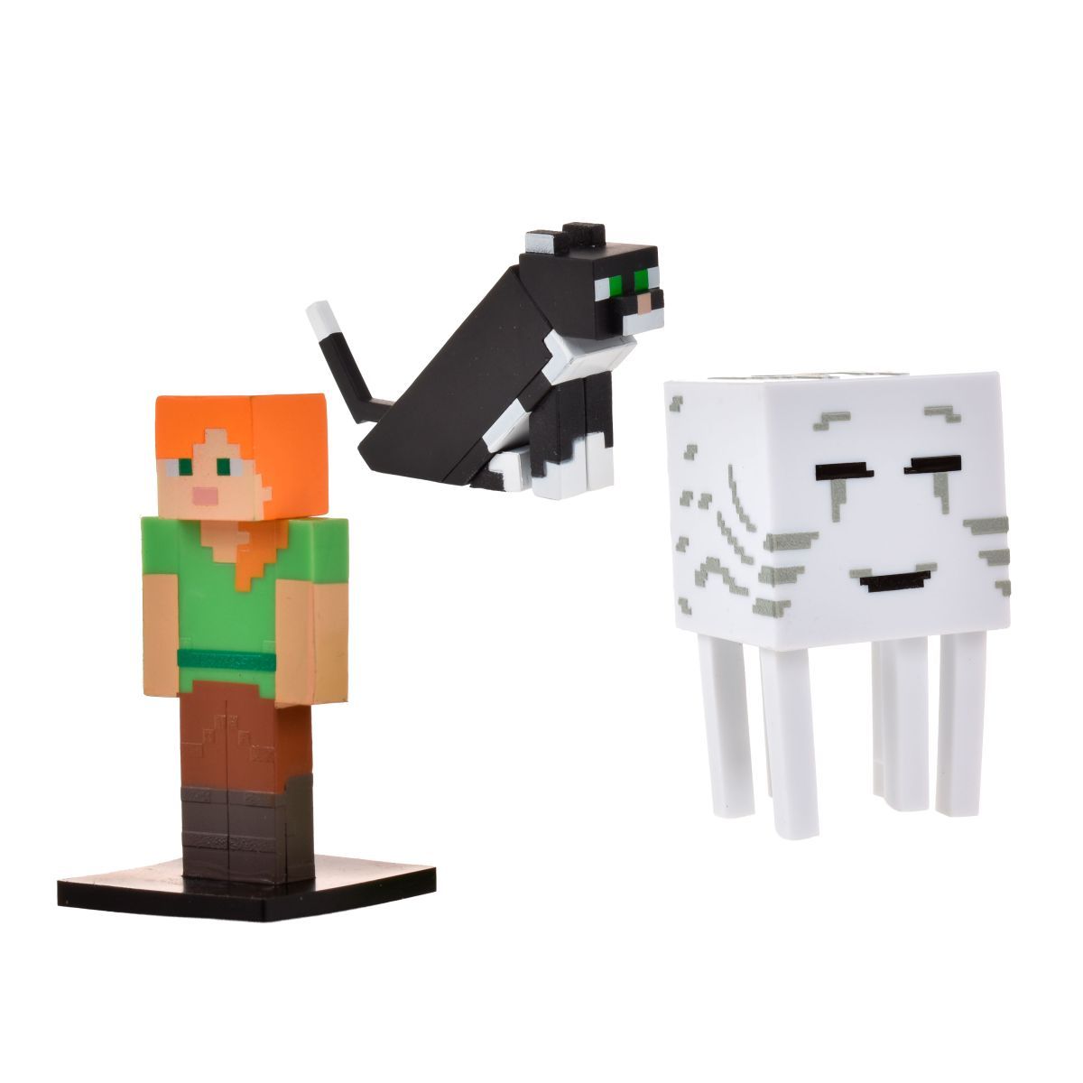 MINECRAFT - Set 3 Figuras 6 Cms Toppeez Minecraft - Alex