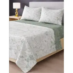 DORAL - Sabana 1.5 plaza 200 hilos DISEÑO BLUE PUMPKIN