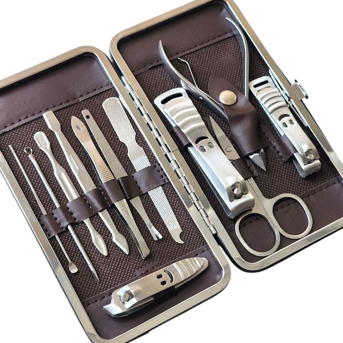 GENERICO - Kit Manicura, Pedicura, Rostro 12 Piezas 19723