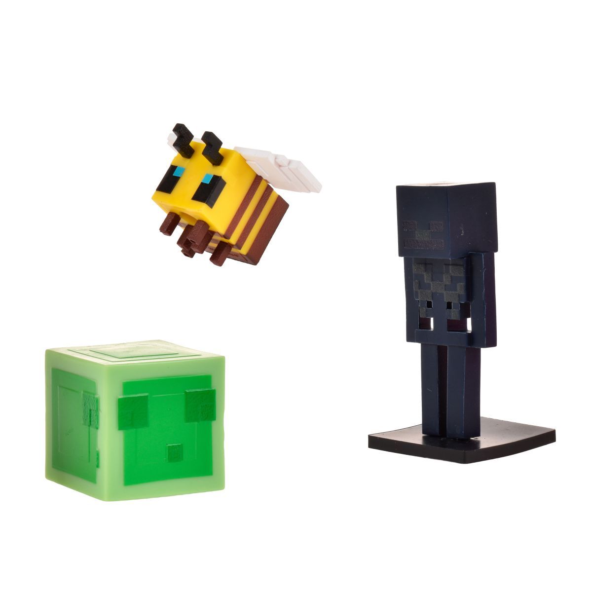 MINECRAFT - Set 3 Figuras 6 Cms Toppeez Minecraft - Slime