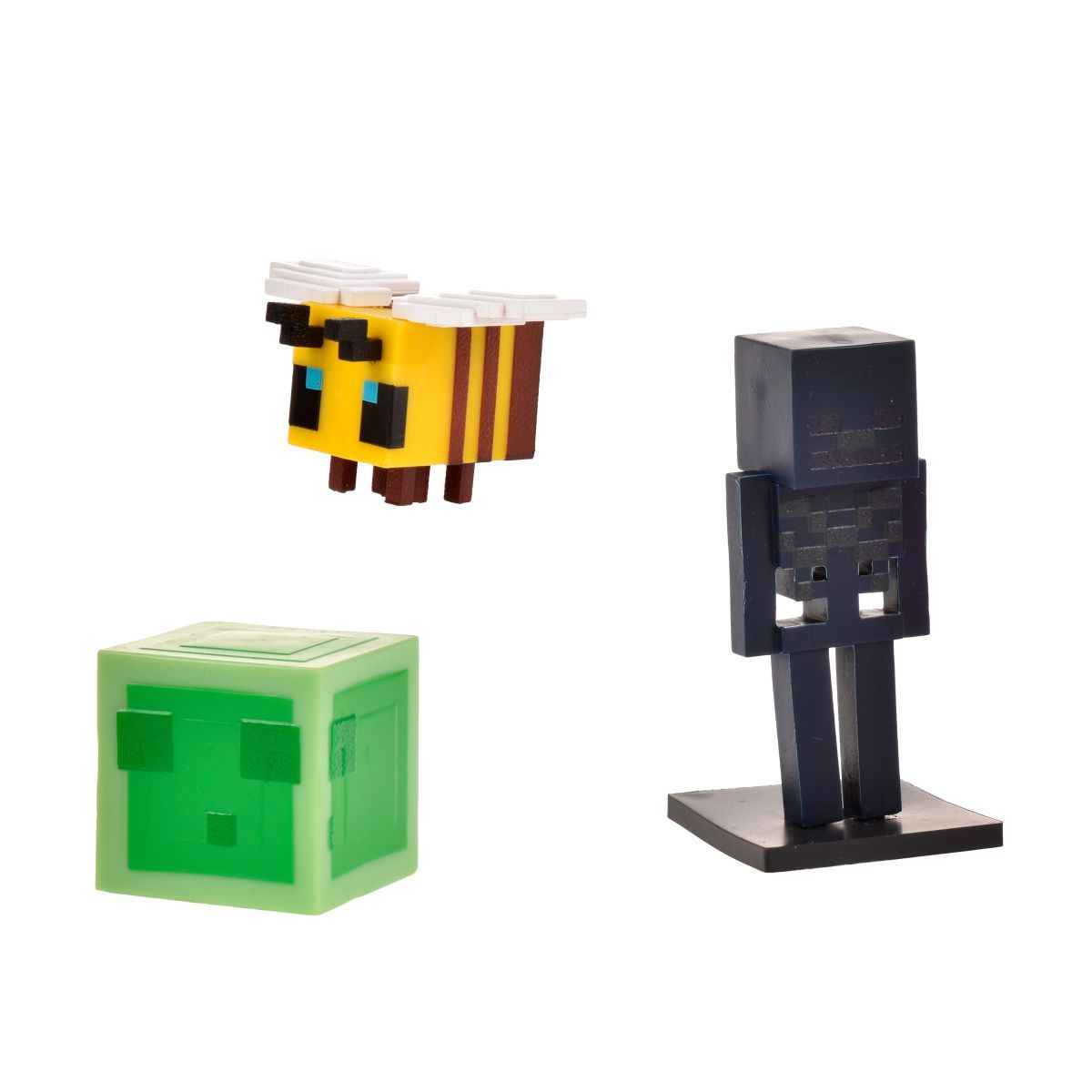MINECRAFT - Set 3 Figuras 6 Cms Toppeez Minecraft - Slime
