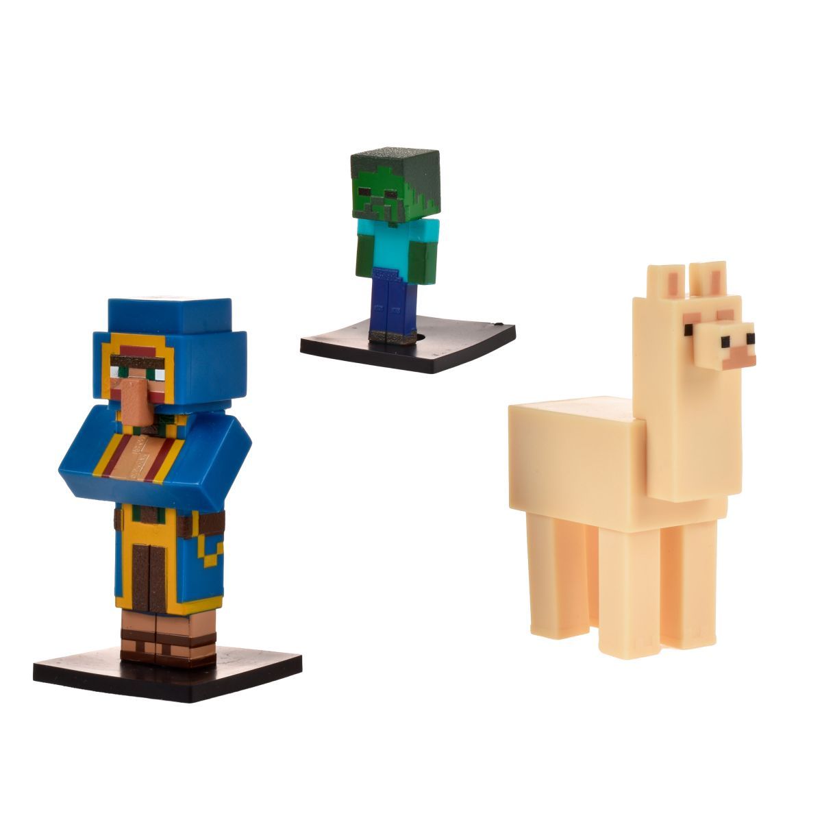 MINECRAFT - Set 3 Figuras 6 Cms Toppeez Minecraft - Comerciante