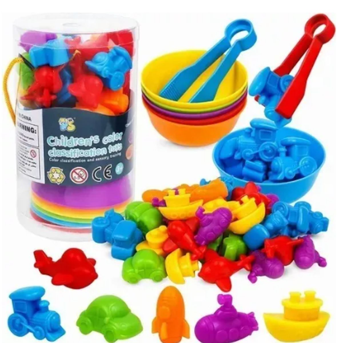 GENERICO - Juego Didáctico Niños Juguete Educativo Aprender Colores