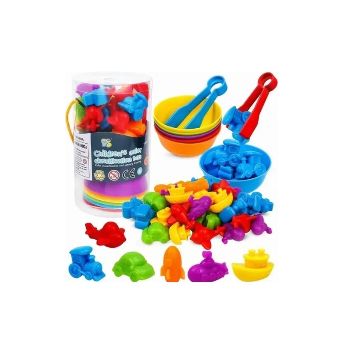 GENERICO - Juego Didáctico Niños Juguete Educativo Aprender Colores