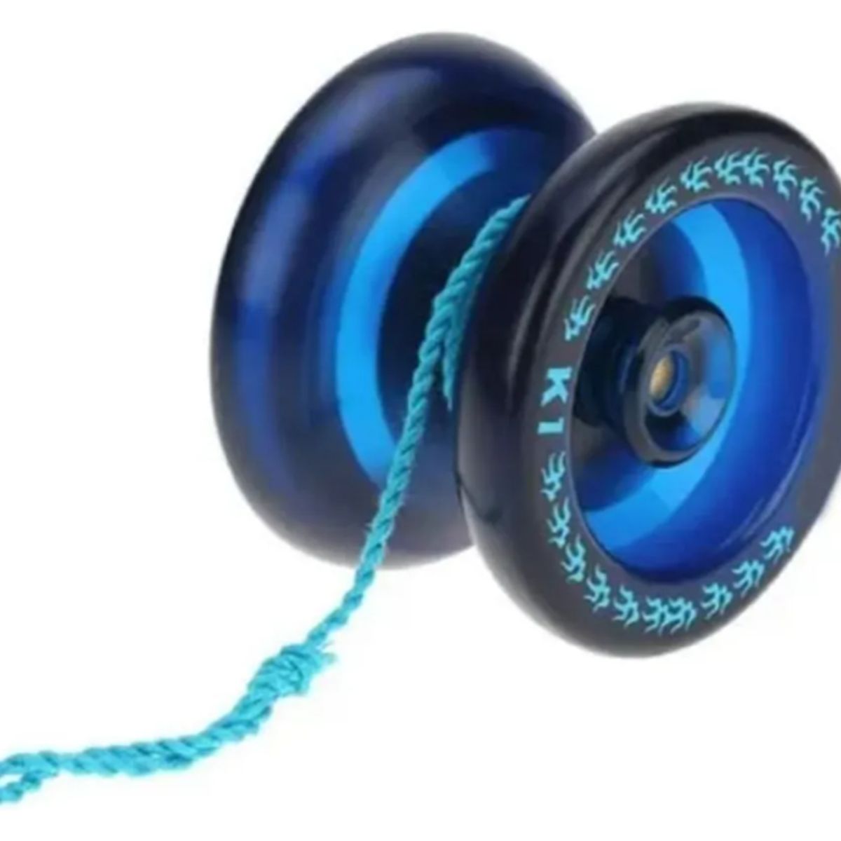 GENERICO - Yoyo Profesional Magic K1 Spinner Abs 8 Bola Kk Rodamiento Azul Marino