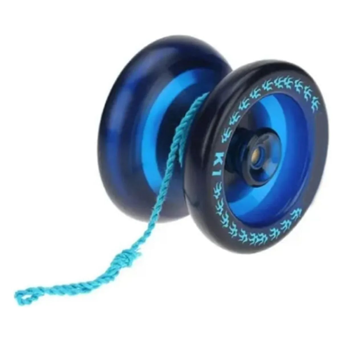 GENERICO - Yoyo Profesional Magic K1 Spinner Abs 8 Bola Kk Rodamiento Azul Marino