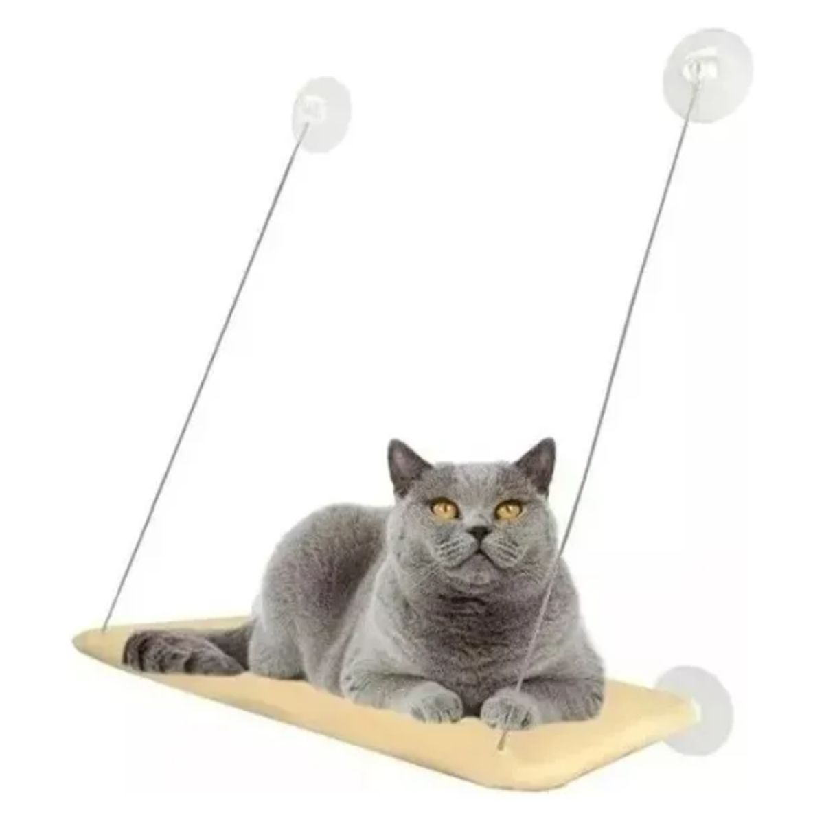 GENERICO - Camas Hamaca Para Gato Colgante De Ventana  Beige Cama