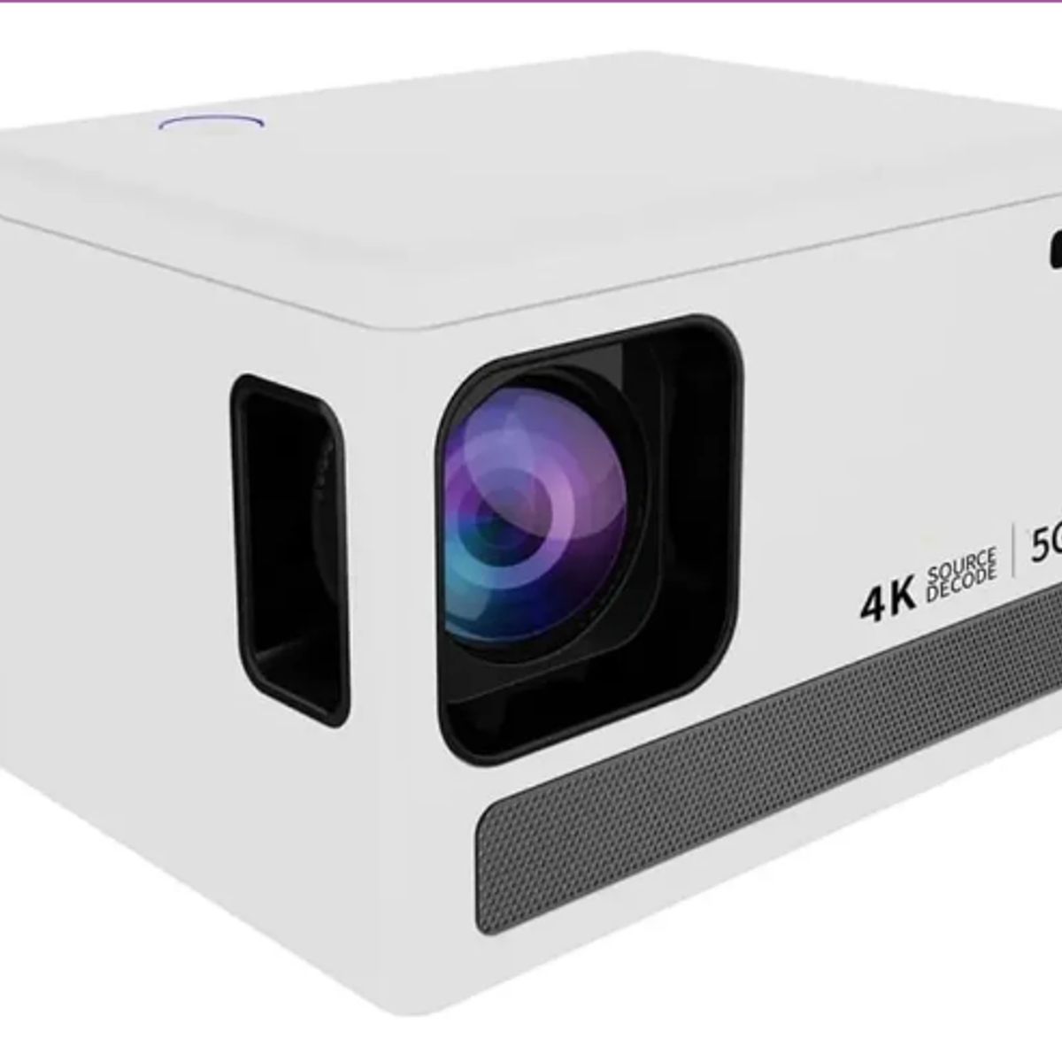 GENERICO - Mini Proyector Multimedia Portátil 6k Wifi+bluetooth 5g Blanco