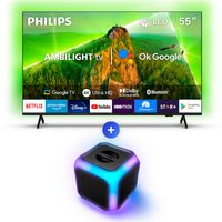 Ambilight TV 55PUD7908 + BT Speaker TAX2707