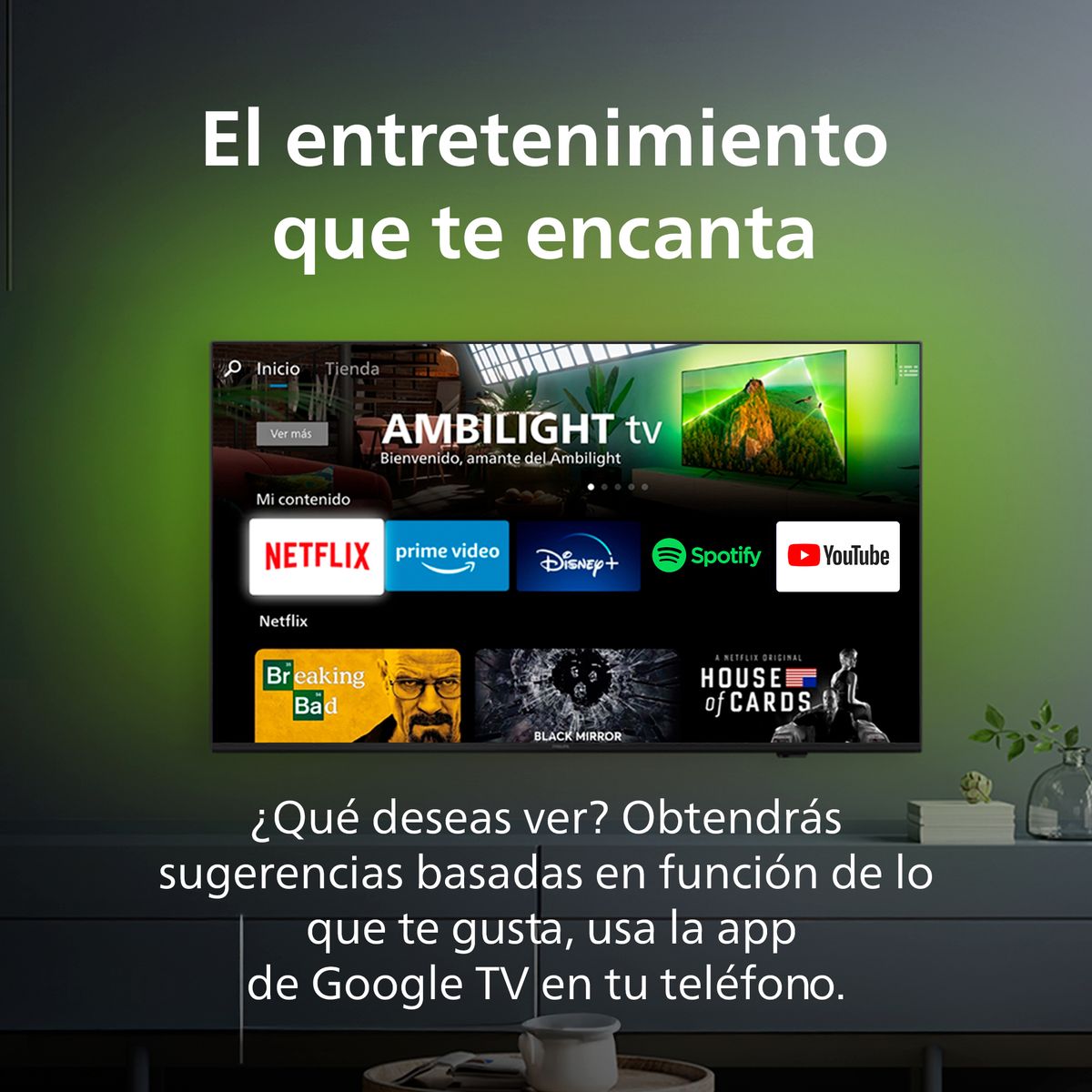 PHILIPS - Ambilight TV 55PUD7908 + BT Speaker TAX2707