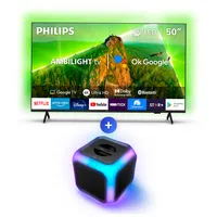 Ambilight TV 50PUD7908 + BT Speaker TAX2707
