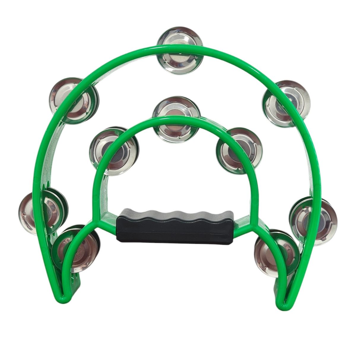 HENDRIX - Pandero Musical Media Luna Hendrix Verde 20x20 cm