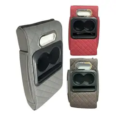 GENERICO - Apoyabrazos Central Para Auto Con Portavasos Integrado Caja De Almacenamiento FIGOIMPORT