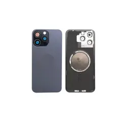 GENERICO - Tapa Trasera para iphone 15 Pro Azul
