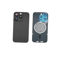 GENERICO - Tapa Trasera para iphone 15 Pro Max Black Titanium