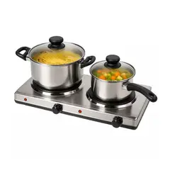 MAGEFESA - Encimera Cocina Eléctrica Dinamic Duo Acero Inoxidable