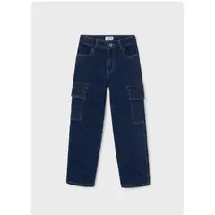 MAYORAL - Pantalón vaquero cargo